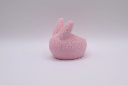 Egglow Teelichthalter in Rosa als stilvolle Osterdekoration in Hasenform von MUDIVO